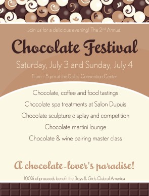 chocolate tasting flyer restaurant flyer flyer for coffee tasting