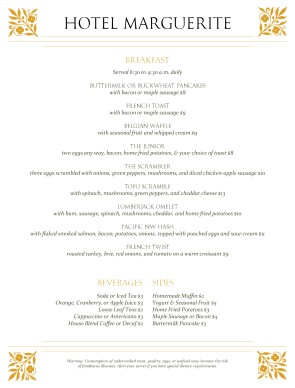 Breakfast Menu Ideas For Restaurant Breakfast Menu Ideas For Restaurant