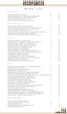 Wine List Template