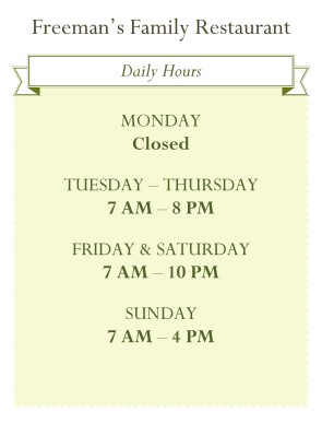 business hours template