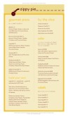 American Pizza Menu