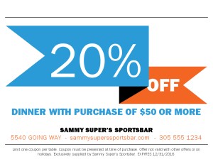 Sports grill coupons