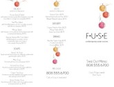 Asian Fusion Takeout Menu