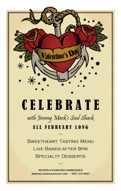 valentines day flyers