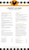 Bistro Breakfast Long Menu