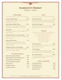 Country Style Restaurant Menu