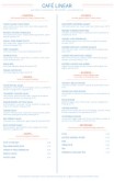 Cafe Restaurant Menu Tabloid
