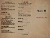 Backyard Barbeque Takeout Menu