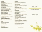 Leafy Cafe Takeout Menu