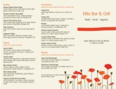 Cafe Bistro Trifold Template
