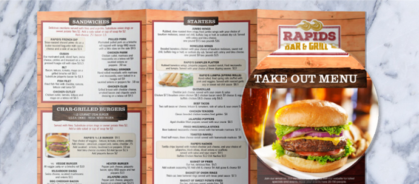 restaurant menu design tips - photos