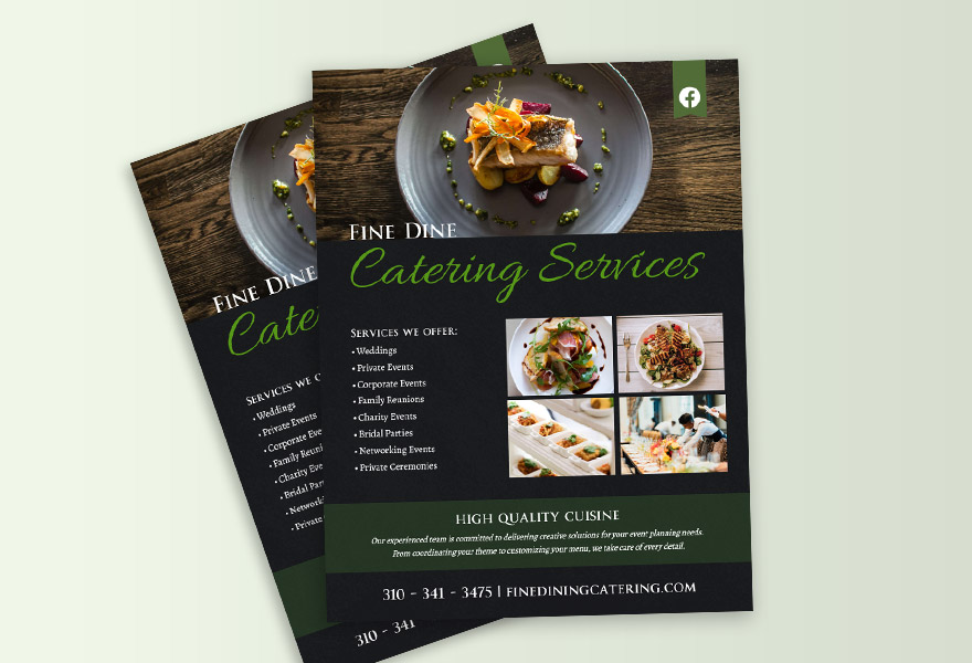 Catering Flyer Templates and Designs MustHaveMenus
