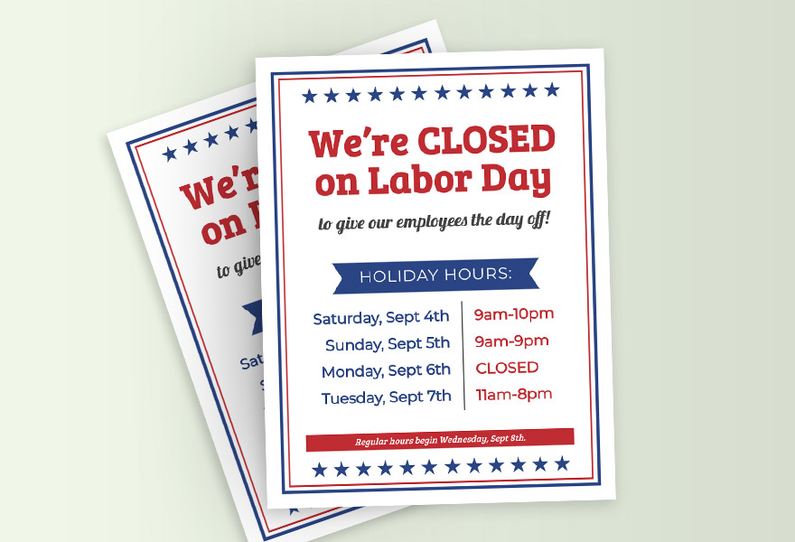 Labor day flyers musthavemenus