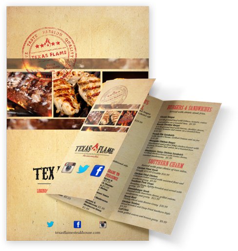 Full menu set