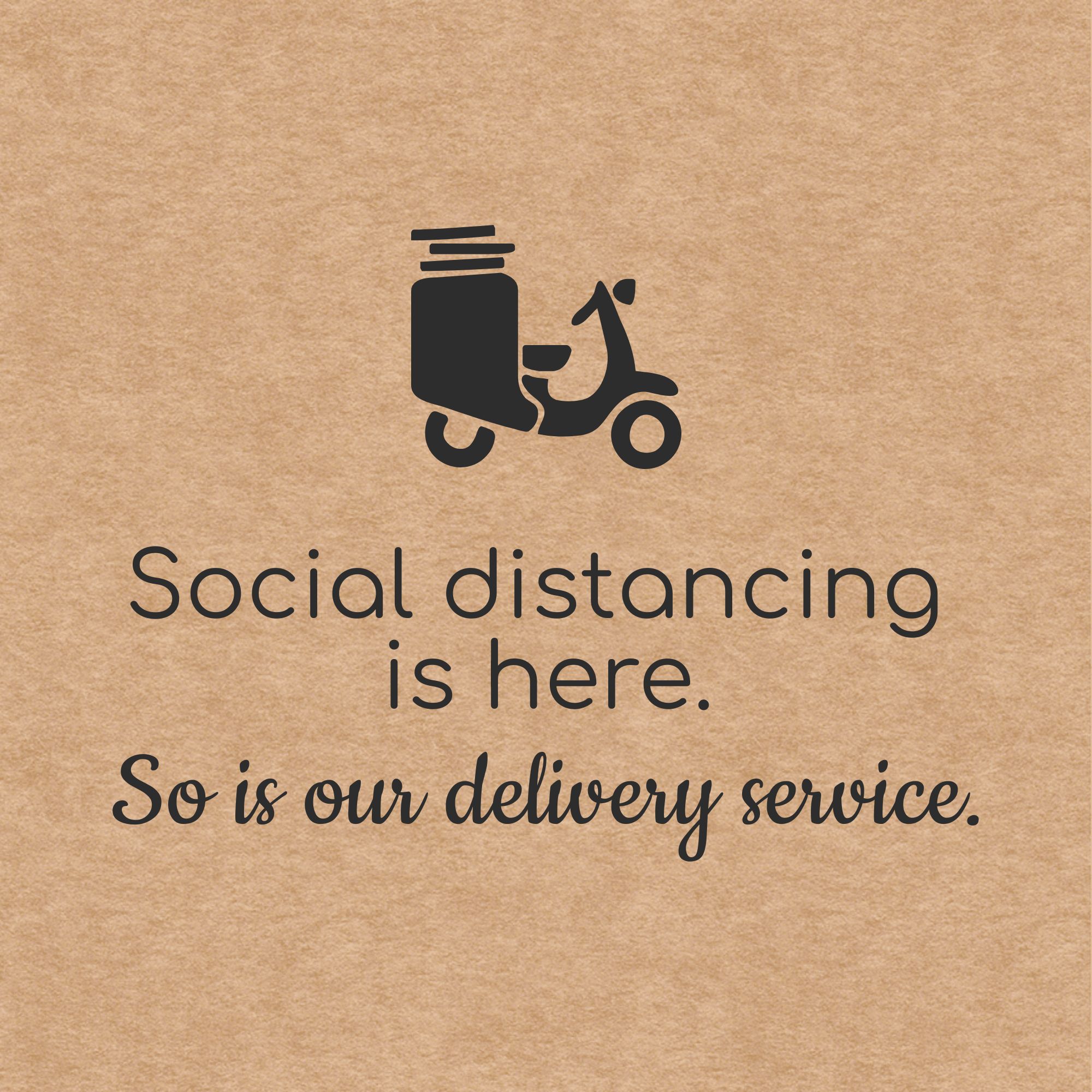 Social Distancing Post