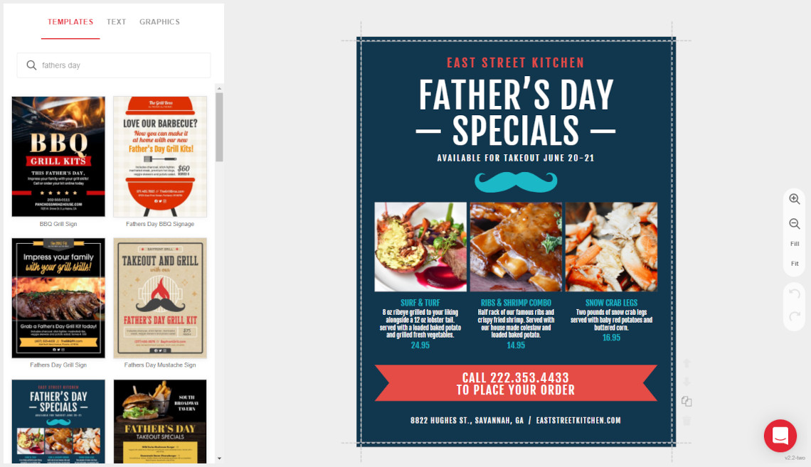 Design Father's Day Flyers