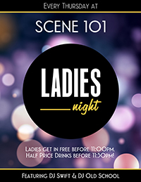 Ladies Night Flyer