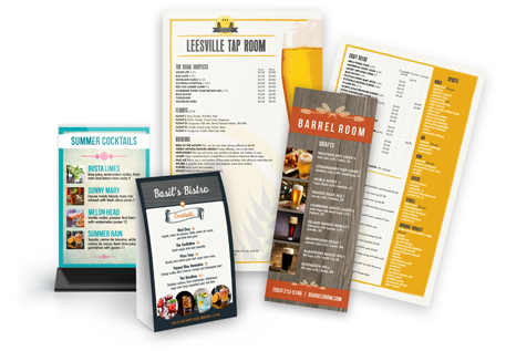 menu design templates