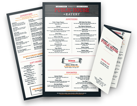 deli menu templates