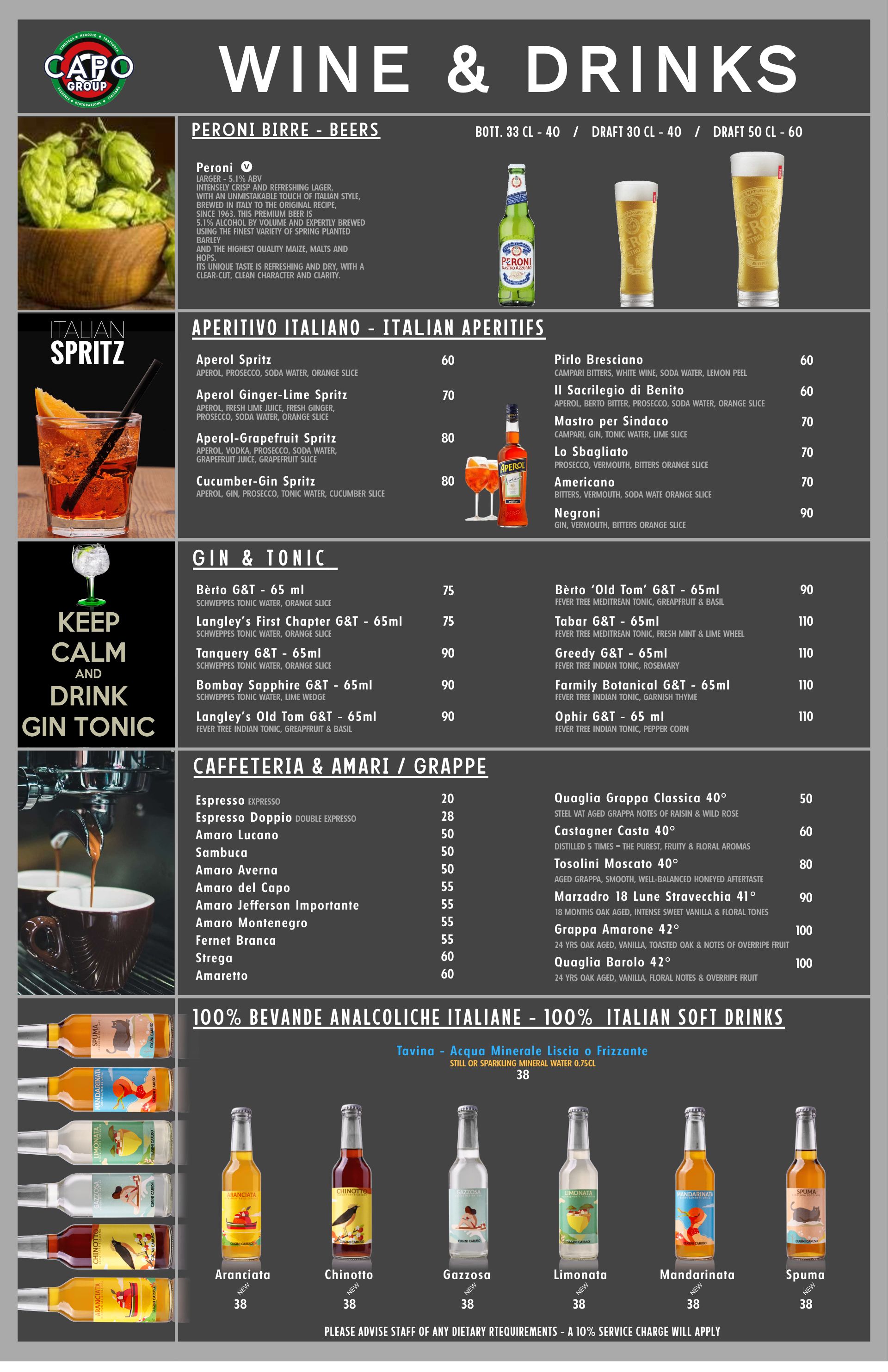 Capo Group Wine & Drinks SYPCCITGHMW 2021