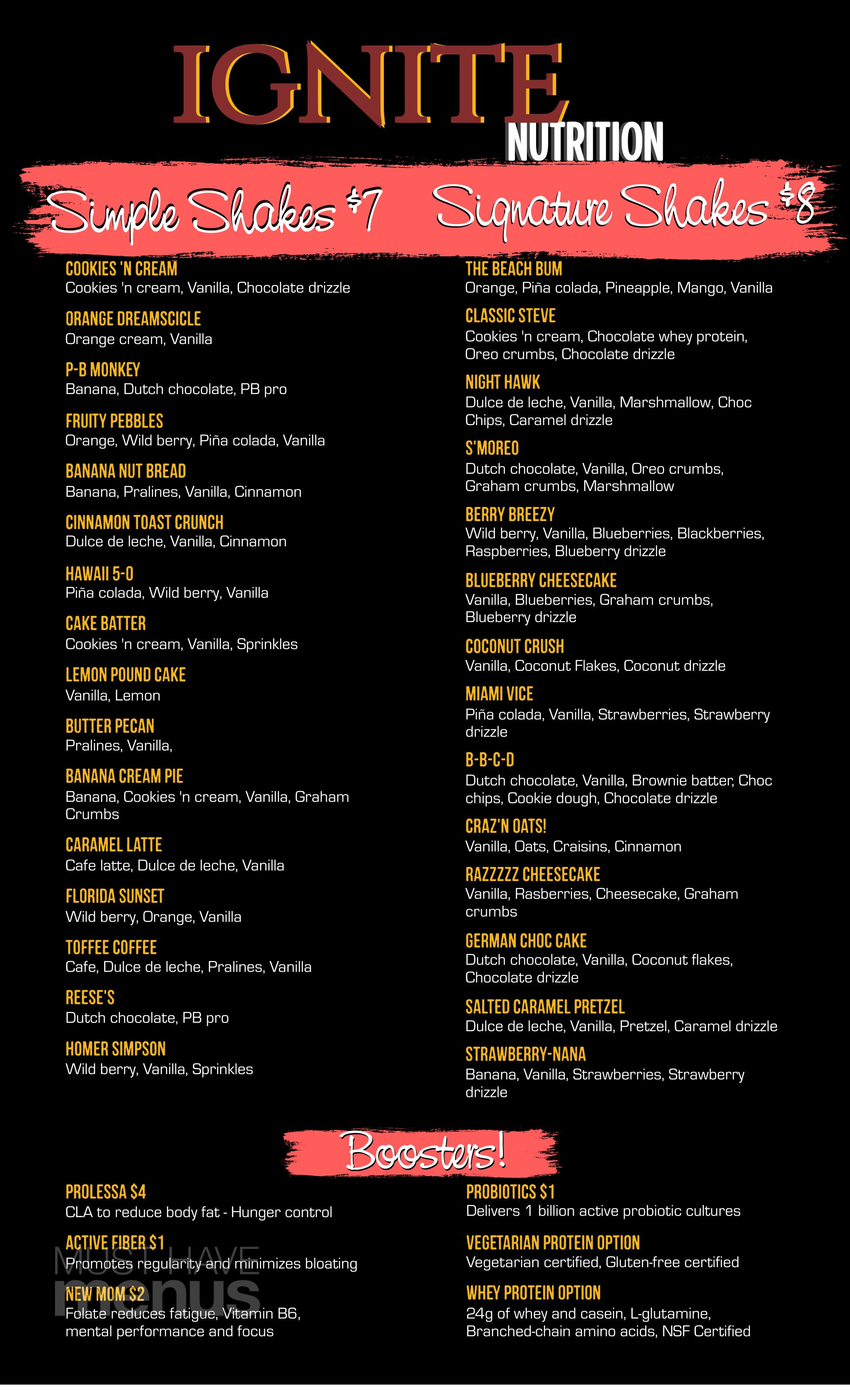 Ignition Nutrition